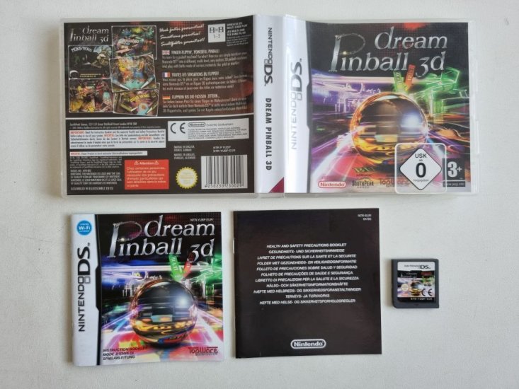 (Bild für) DS Dream Pinball 3D EUR - zum Schließen ins Bild klicken