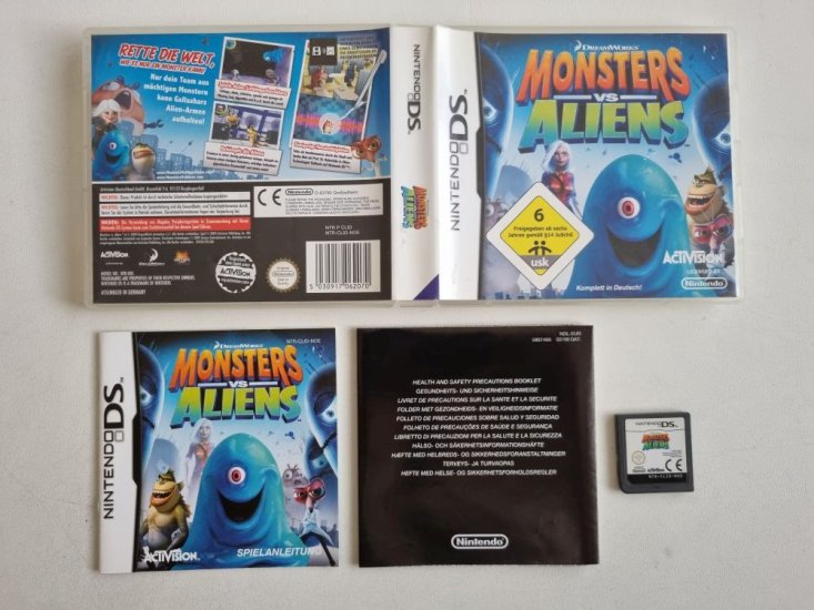 (Bild für) DS Monsters vs Aliens NOE - zum Schließen ins Bild klicken