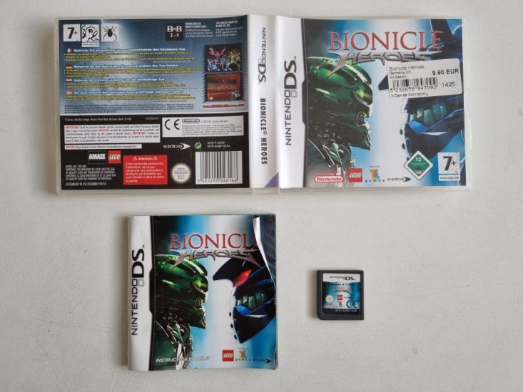 (Bild für) DS Bionicle Heroes EUU - zum Schließen ins Bild klicken