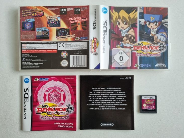 (Bild für) DS Beyblade Metal Fusion - Cyber Pegasus NOE - zum Schließen ins Bild klicken