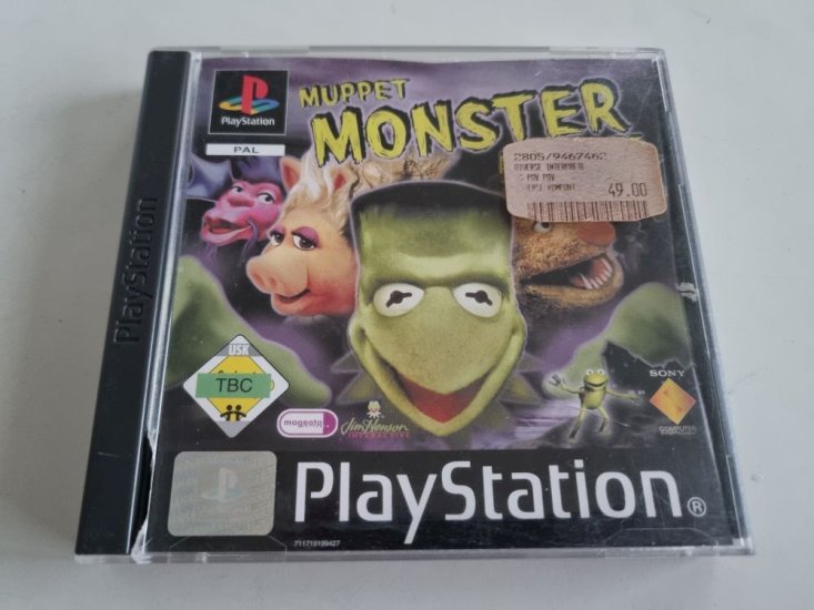 (Bild für) PS1 Muppet Monster Adventure - zum Schließen ins Bild klicken