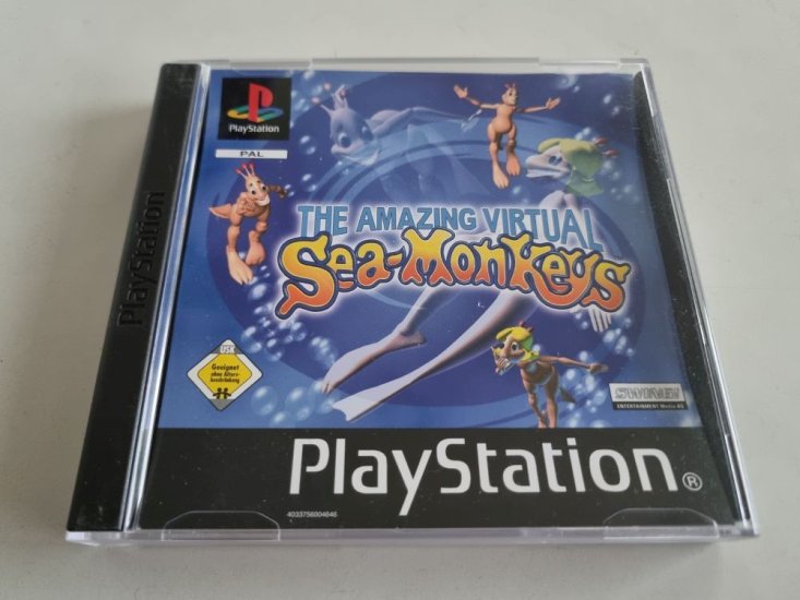 (Bild für) PS1 The Amazing Virtual Sea-Monkeys - zum Schließen ins Bild klicken