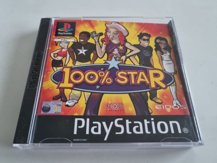 (Bild für) PS1 100% Star - zum Schließen ins Bild klicken