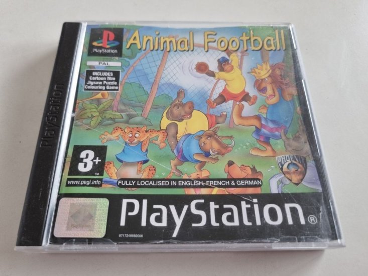 (Bild für) PS1 Animal Football - zum Schließen ins Bild klicken