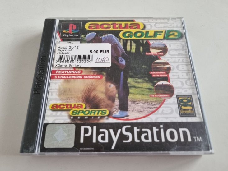 (Bild für) PS1 Actua Golf 2 - zum Schließen ins Bild klicken