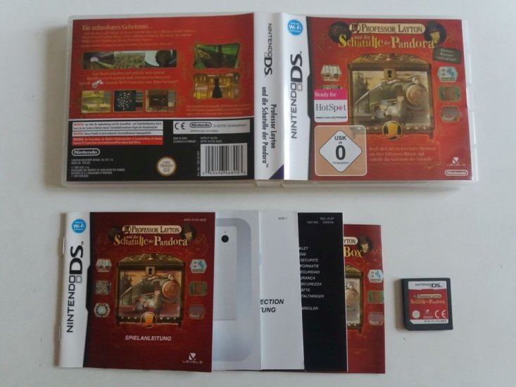 (Bild für) DS Professor Layton und die Schatulle der Pandora NOE - zum Schließen ins Bild klicken