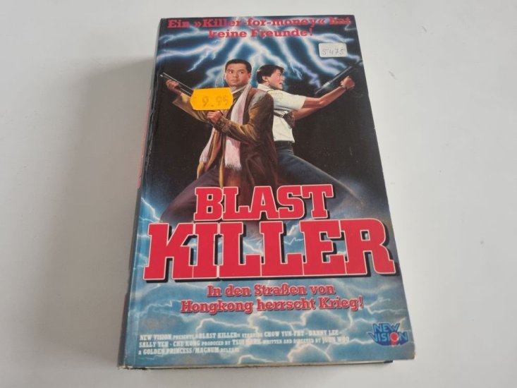 (Bild für) VHS Blast Killer - zum Schließen ins Bild klicken