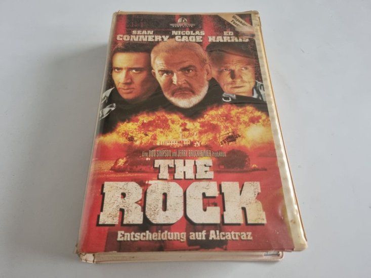 (Bild für) VHS The Rock - Entscheidung auf Alcatraz - zum Schließen ins Bild klicken