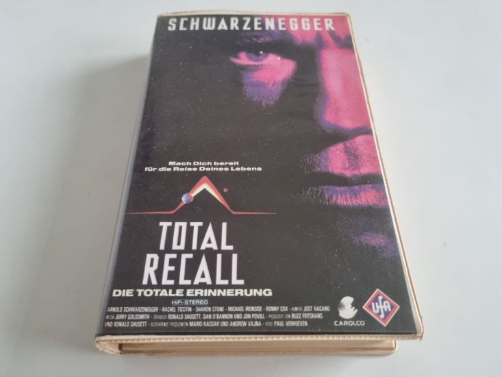 (Bild für) VHS Total Recall - Die Totale Erinnerung - zum Schließen ins Bild klicken