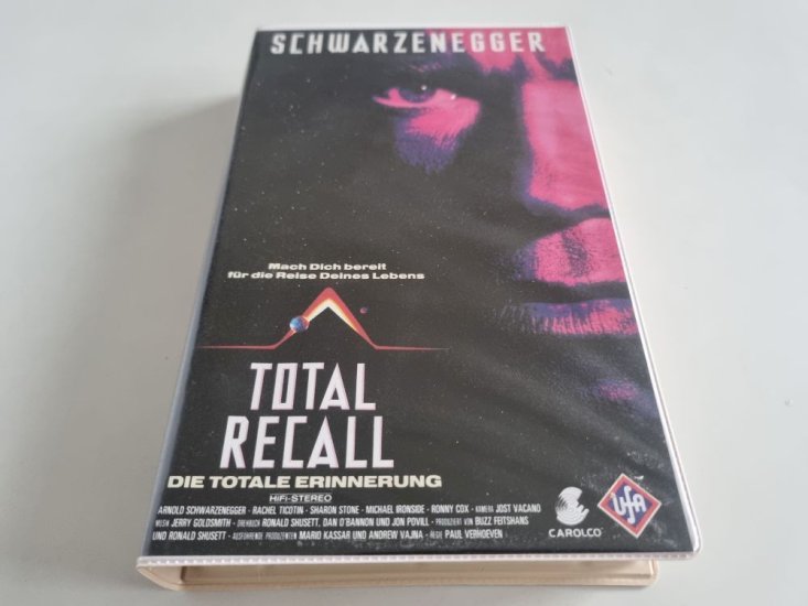 (Bild für) VHS Total Recall - Die Totale Erinnerung - zum Schließen ins Bild klicken