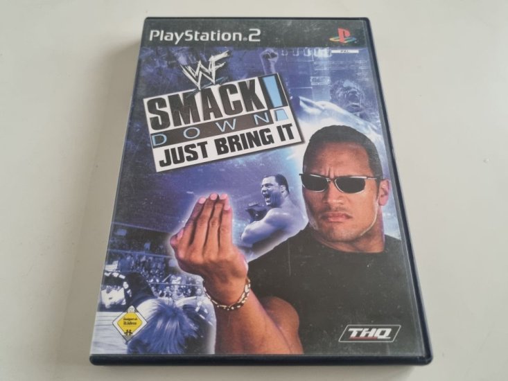 (Bild für) PS2 WWF Smackdown! Just Bring It - zum Schließen ins Bild klicken