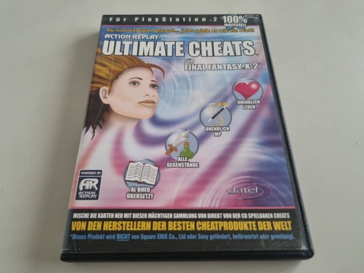 (Bild für) PS2 Action Replay Ultimate Cheats - Final Fantasy X-2 - zum Schließen ins Bild klicken