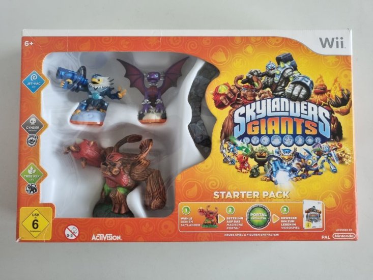 (Bild für) Wii Skylanders - Giants - Starter Pack - zum Schließen ins Bild klicken
