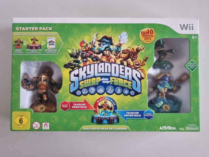 (Bild für) Wii Skylanders - Swap Force - Starter Pack - zum Schließen ins Bild klicken