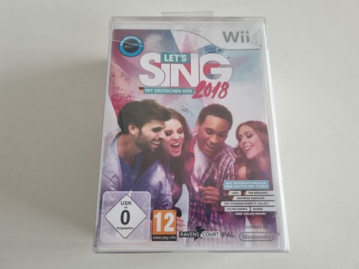 (Bild für) Wii Let's Sing 2018 mit deutschen Hits - zum Schließen ins Bild klicken