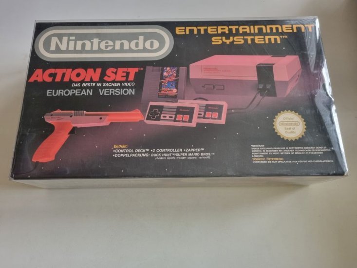 (Bild für) NES Nintendo Entertainment System Action Set FRG - zum Schließen ins Bild klicken