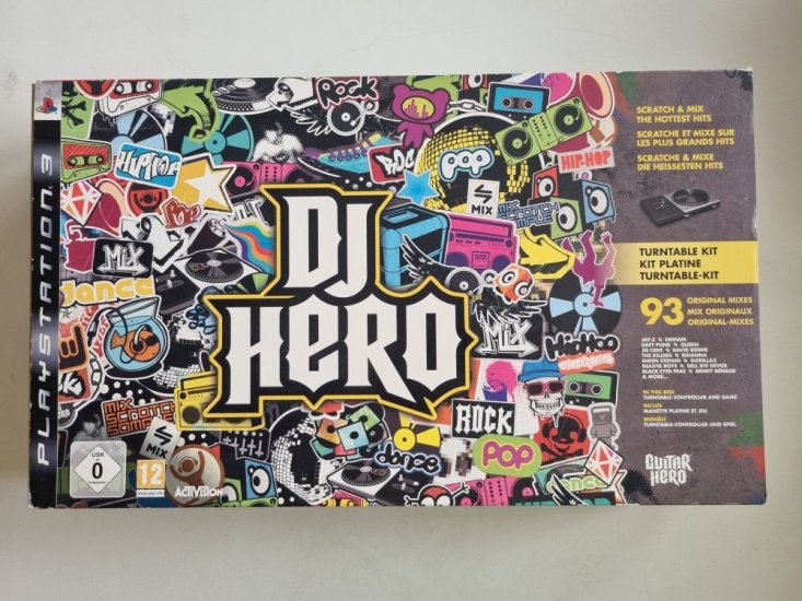 (Bild für) PS3 DJ Hero - Turntable Kit - zum Schließen ins Bild klicken