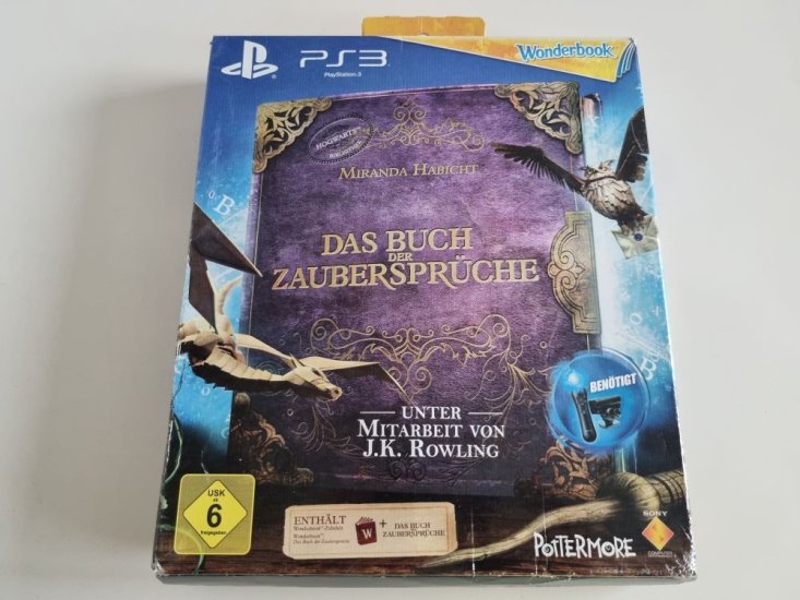 (Bild für) PS3 Wonderbook - Das Buch der Zauberstücke - zum Schließen ins Bild klicken