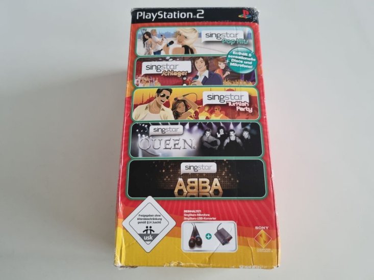(Bild für) PS2 Singstar Bundle - zum Schließen ins Bild klicken