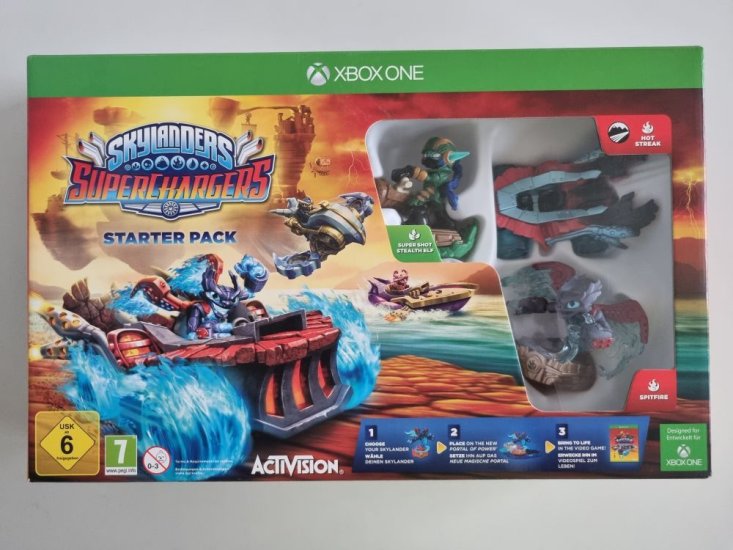 (Bild für) Xbox One Skylanders - Superchargers - Starter Pack - zum Schließen ins Bild klicken