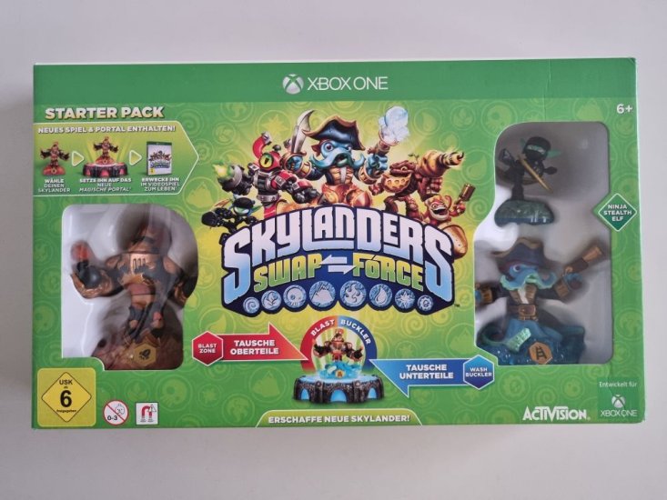 (Bild für) Xbox One Skylanders - Swap Force - Starter Pack - zum Schließen ins Bild klicken