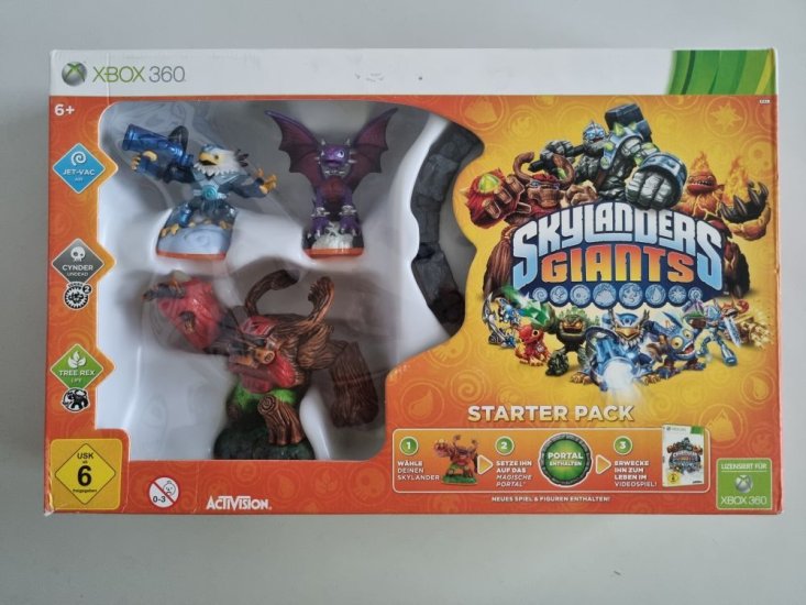 (Bild für) Xbox 360 Skylanders - Giants - Starter Pack - zum Schließen ins Bild klicken