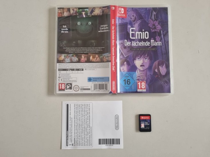 (Bild für) Switch Emio - Der lächelnde Mann: Famicom Detective Club - zum Schließen ins Bild klicken