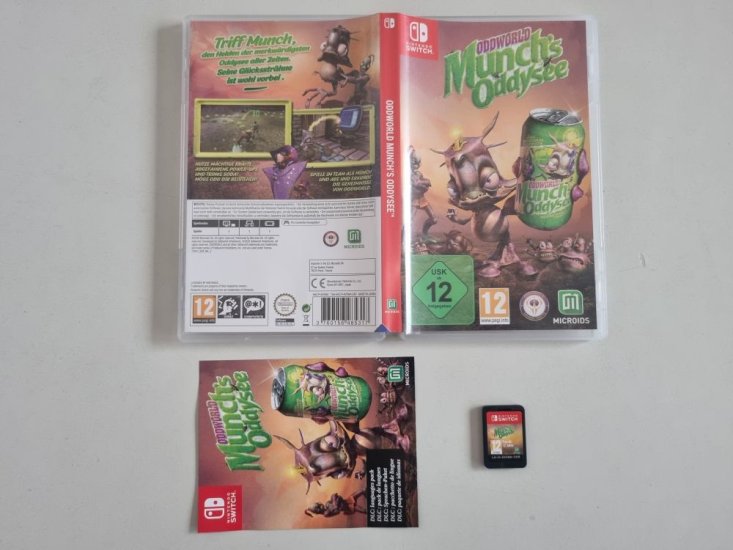 (Bild für) Switch Oddworld - Munch's Oddysee GER - zum Schließen ins Bild klicken