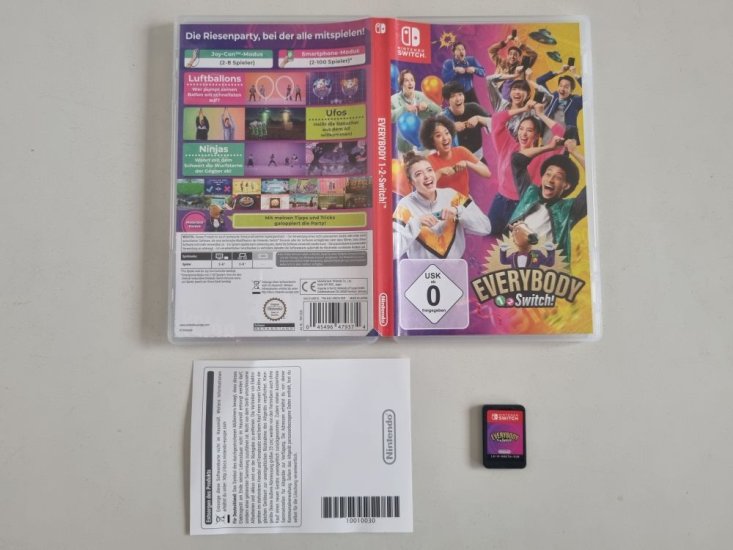 (Bild für) Switch Everybody 1-2 Switch! GER - zum Schließen ins Bild klicken