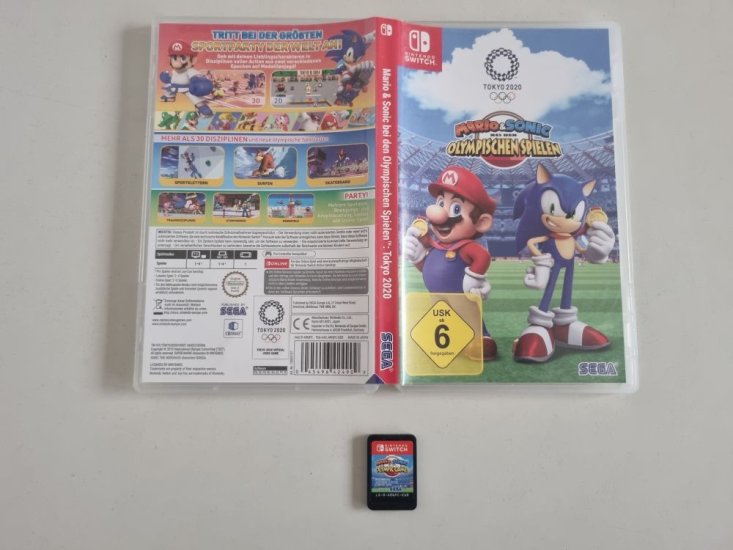 (Bild für) Switch Mario & Sonic bei den Olympischen Spielen: Tokyo 2020 GER - zum Schließen ins Bild klicken
