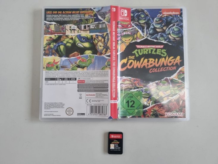 (Bild für) Switch Teenage Mutant Ninja Turtles: The Cowabunga Collection GER - zum Schließen ins Bild klicken
