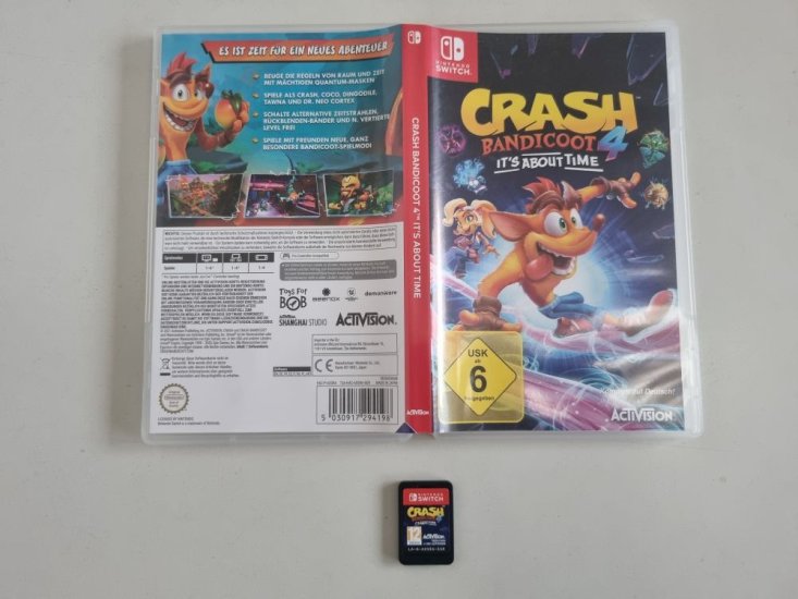(Bild für) Switch Crash Bandicoot 4 - It's About Time GER - zum Schließen ins Bild klicken
