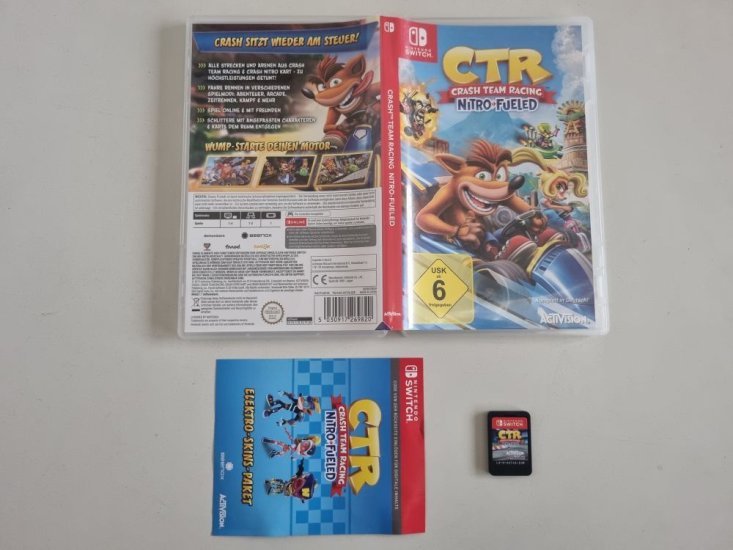 (Bild für) Switch Crash Team Racing - Nitro Fueled GER - zum Schließen ins Bild klicken
