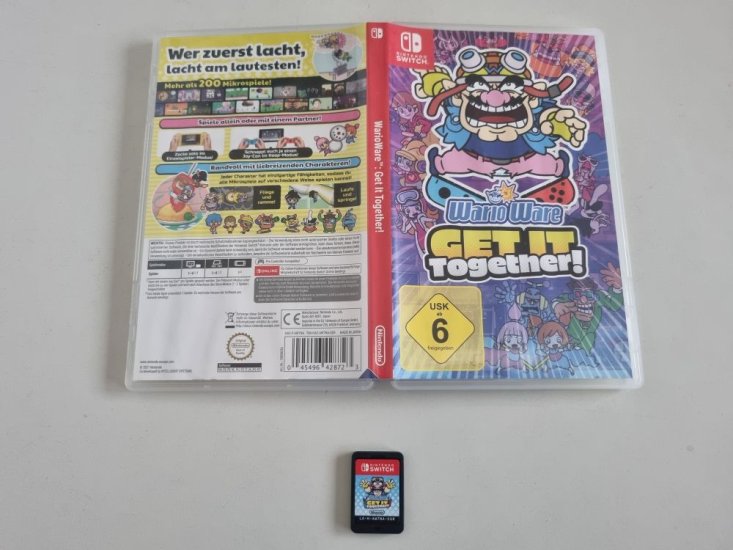 (Bild für) Switch WarioWare: Get It Together! GER - zum Schließen ins Bild klicken
