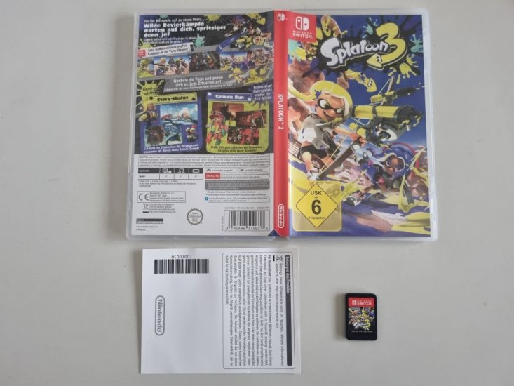 (Bild für) Switch Splatoon 3 GER - zum Schließen ins Bild klicken