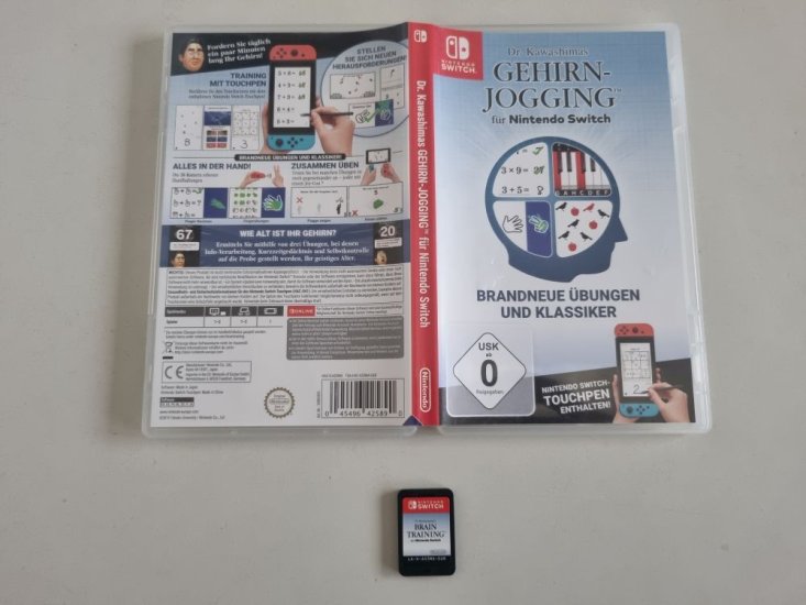 (Bild für) Switch Dr. Kawashimas Gehirn-Jogging für Nintendo Switch GER - zum Schließen ins Bild klicken