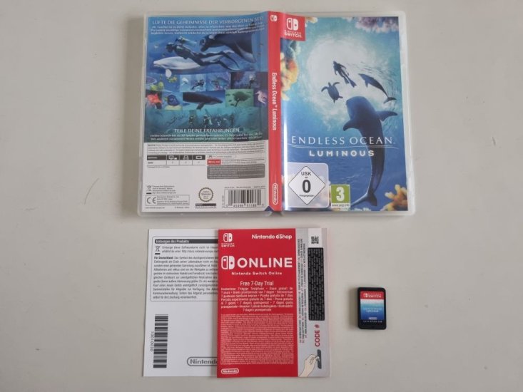 (Bild für) Switch Endless Ocean - Luminous GEC - zum Schließen ins Bild klicken