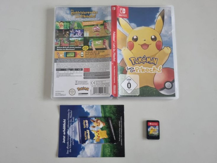 (Bild für) Switch Pokemon - Let's Go Pikachu GER - zum Schließen ins Bild klicken