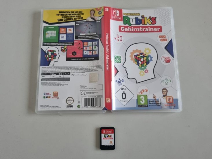 (Bild für) Switch Professor Rubik's Gehirntrainer GER - zum Schließen ins Bild klicken
