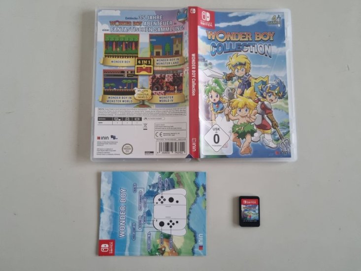 (Bild für) Switch Wonder Boy Collection GER - zum Schließen ins Bild klicken