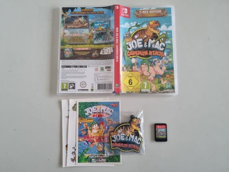 (Bild für) Switch New Joe & Mac: Caveman Ninja GER - zum Schließen ins Bild klicken