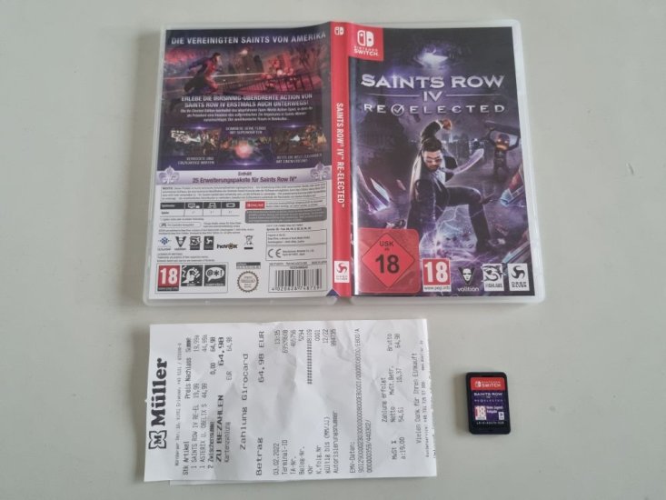 (Bild für) Switch Saints Row IV - Re-Elected GER - zum Schließen ins Bild klicken