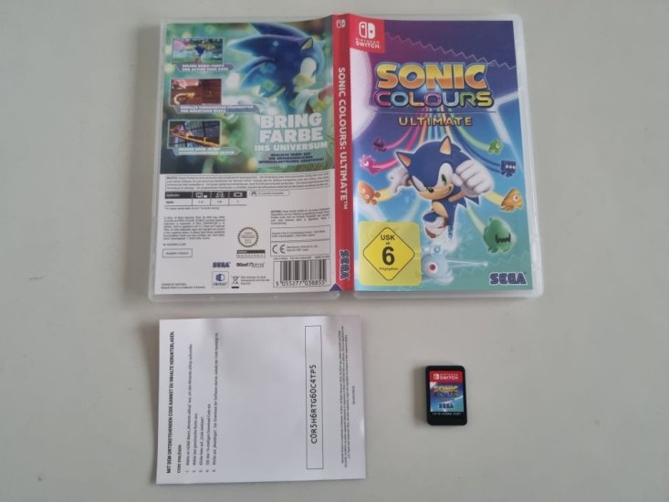 (Bild für) Switch Sonic Colours: Ultimate GER - zum Schließen ins Bild klicken
