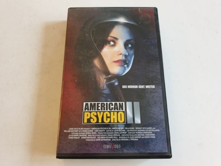 (Bild für) VHS American Psycho II - zum Schließen ins Bild klicken