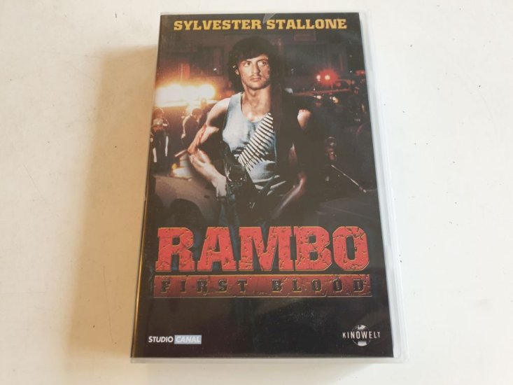 (Bild für) VHS Rambo First Blood - zum Schließen ins Bild klicken
