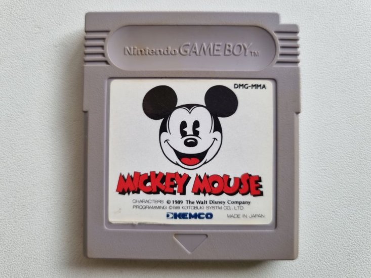 (Bild für) GB Mickey Mouse JPN - zum Schließen ins Bild klicken