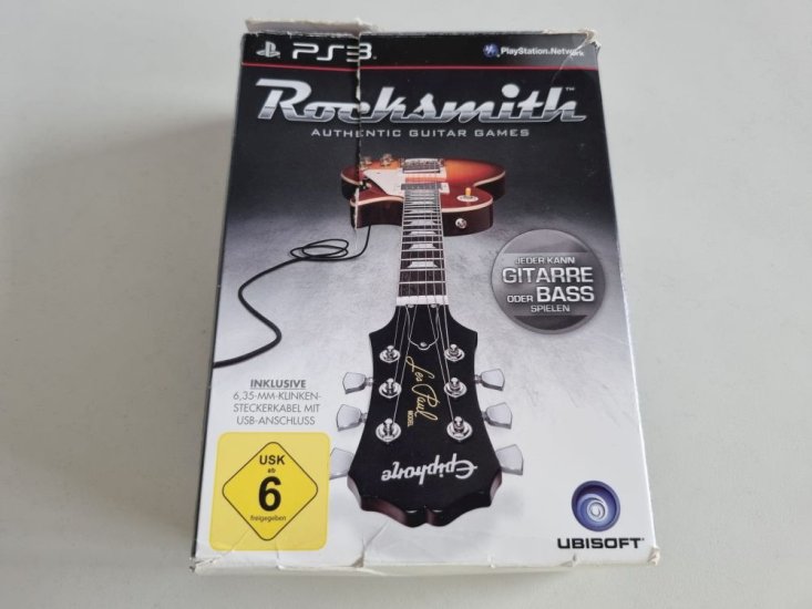 (Bild für) PS3 Rocksmith - Authentic Guitar Games - zum Schließen ins Bild klicken