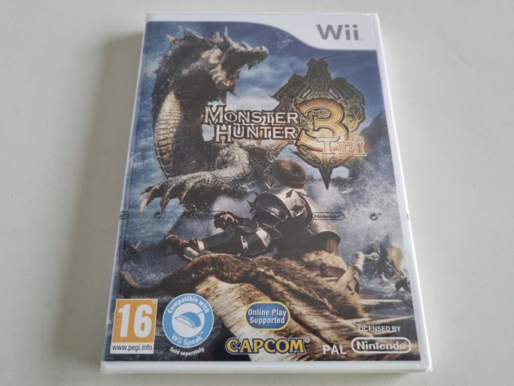 (Bild für) Wii Monster Hunter 3 - Tri UKV - zum Schließen ins Bild klicken