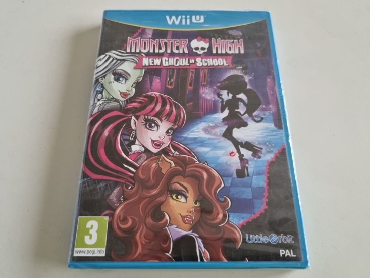 (Bild für) Wii U Monster High - New Ghoul in School EUR - zum Schließen ins Bild klicken