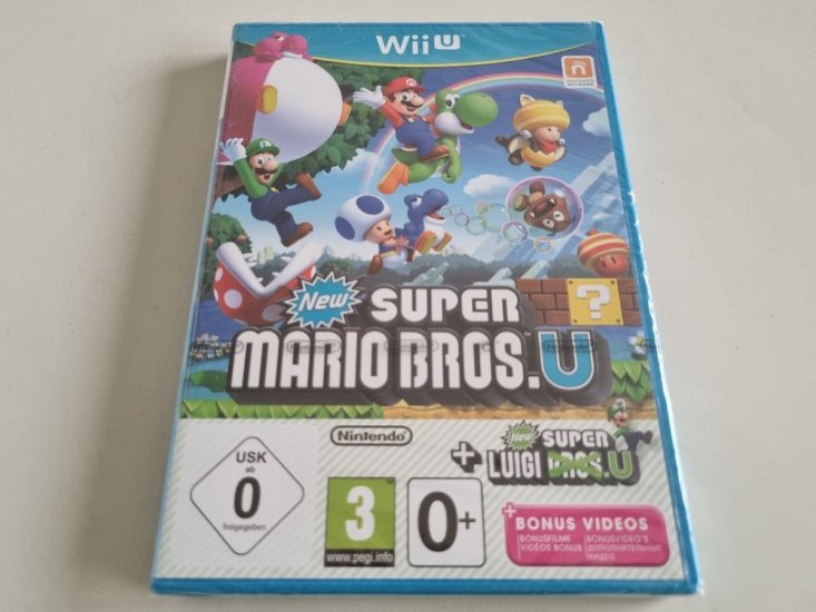 (Bild für) Wii U New Super Mario Bros. U + New Super Luigi U EUA - zum Schließen ins Bild klicken